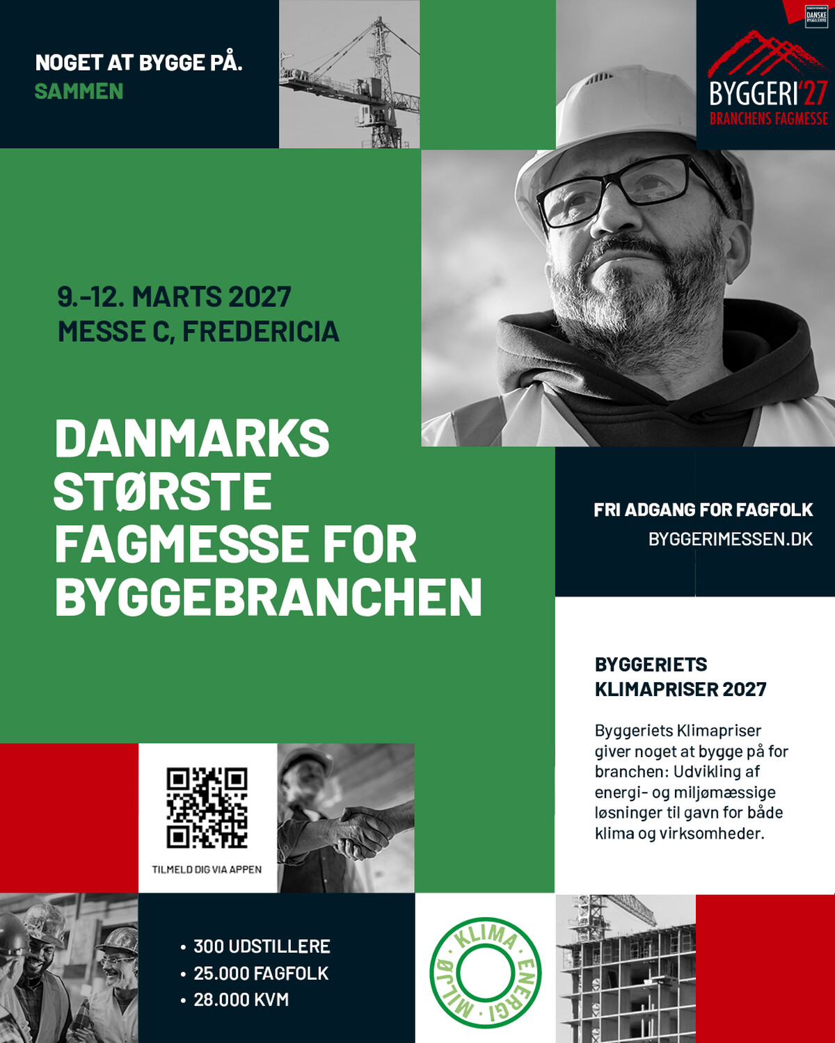 Plakat B – Byggerimessen